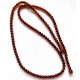 AMBER NECKLACE Cognac Round Beads 5 mm -